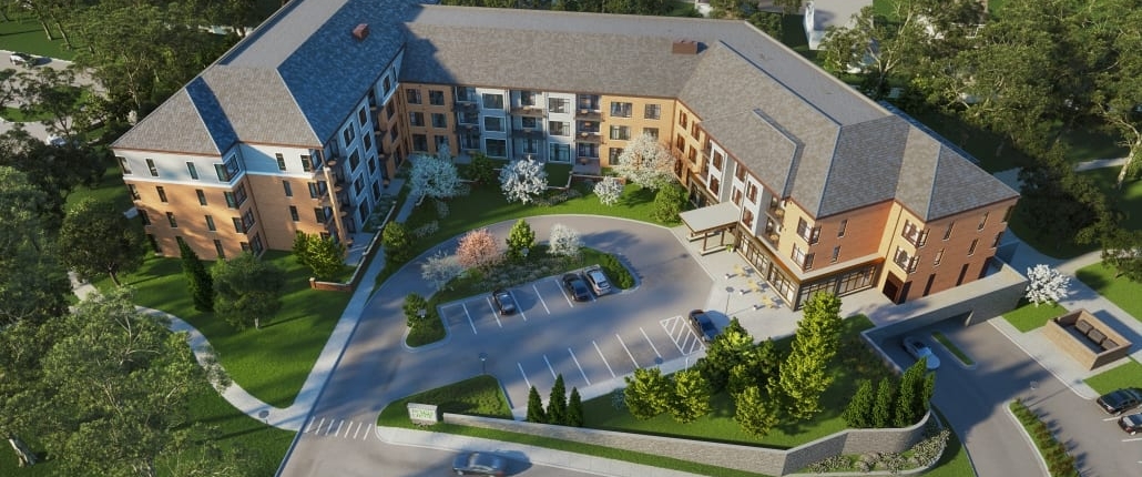 heritage community aerial view