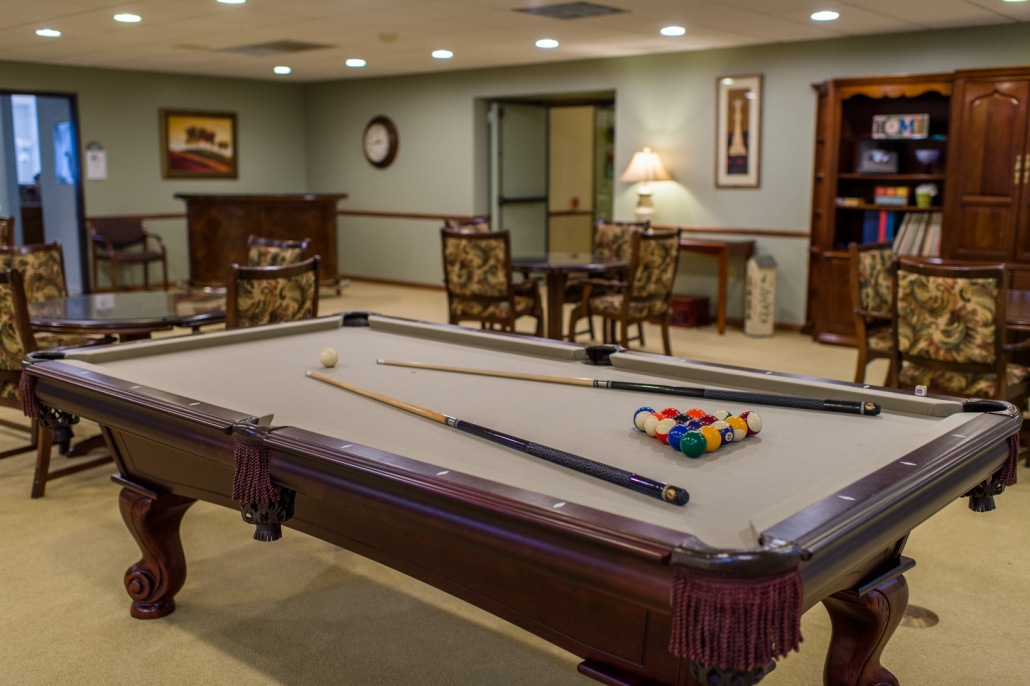 heritage community wyndham apartments billiards room