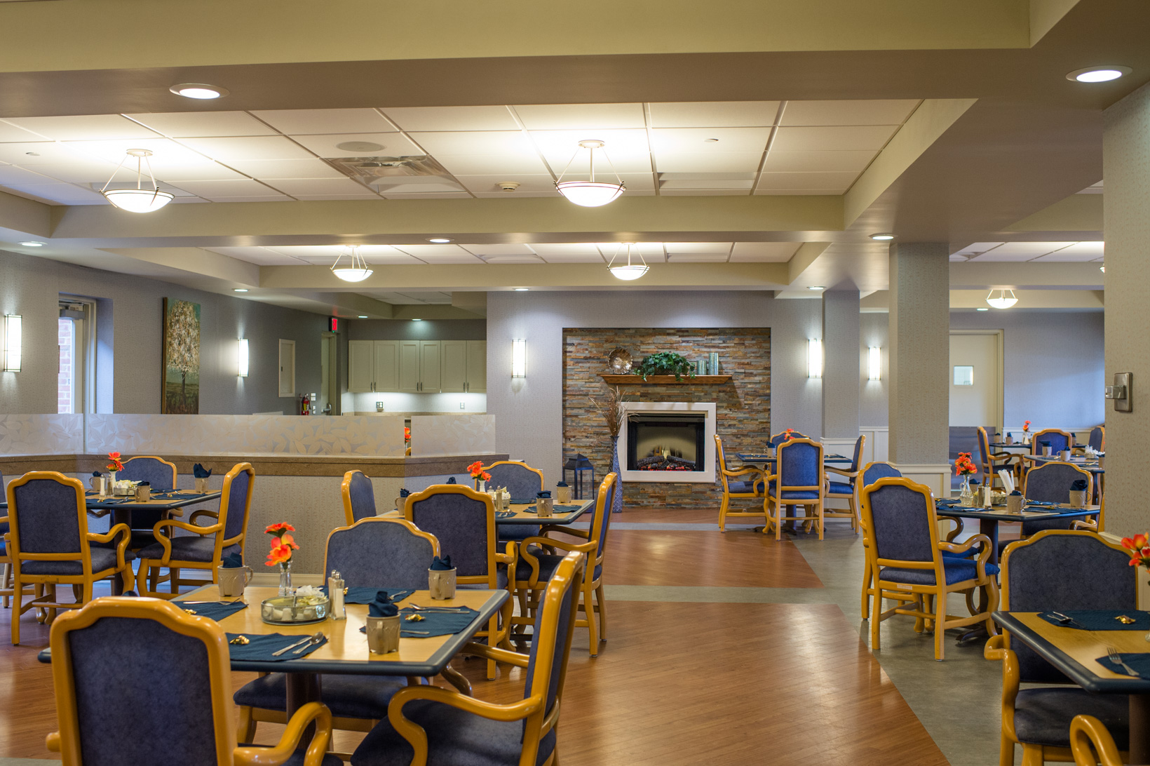 directors hall dining area