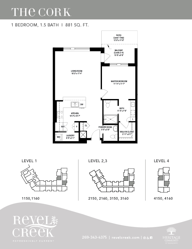 the cork floor plan