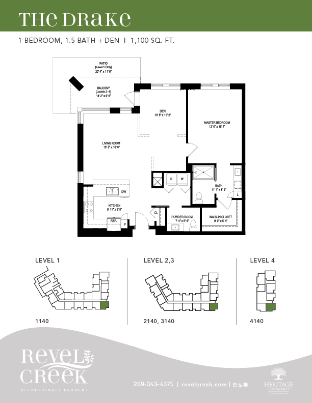 the drake floor plan