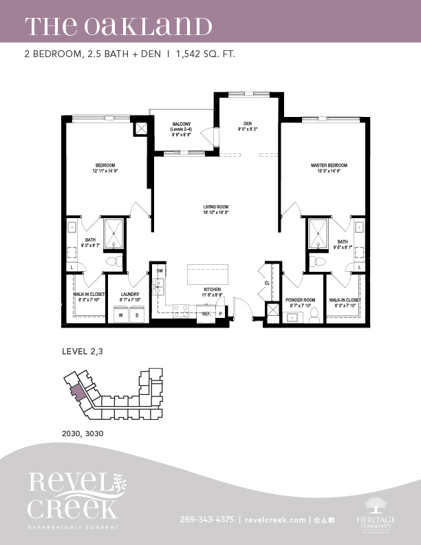 the oakland floor plan